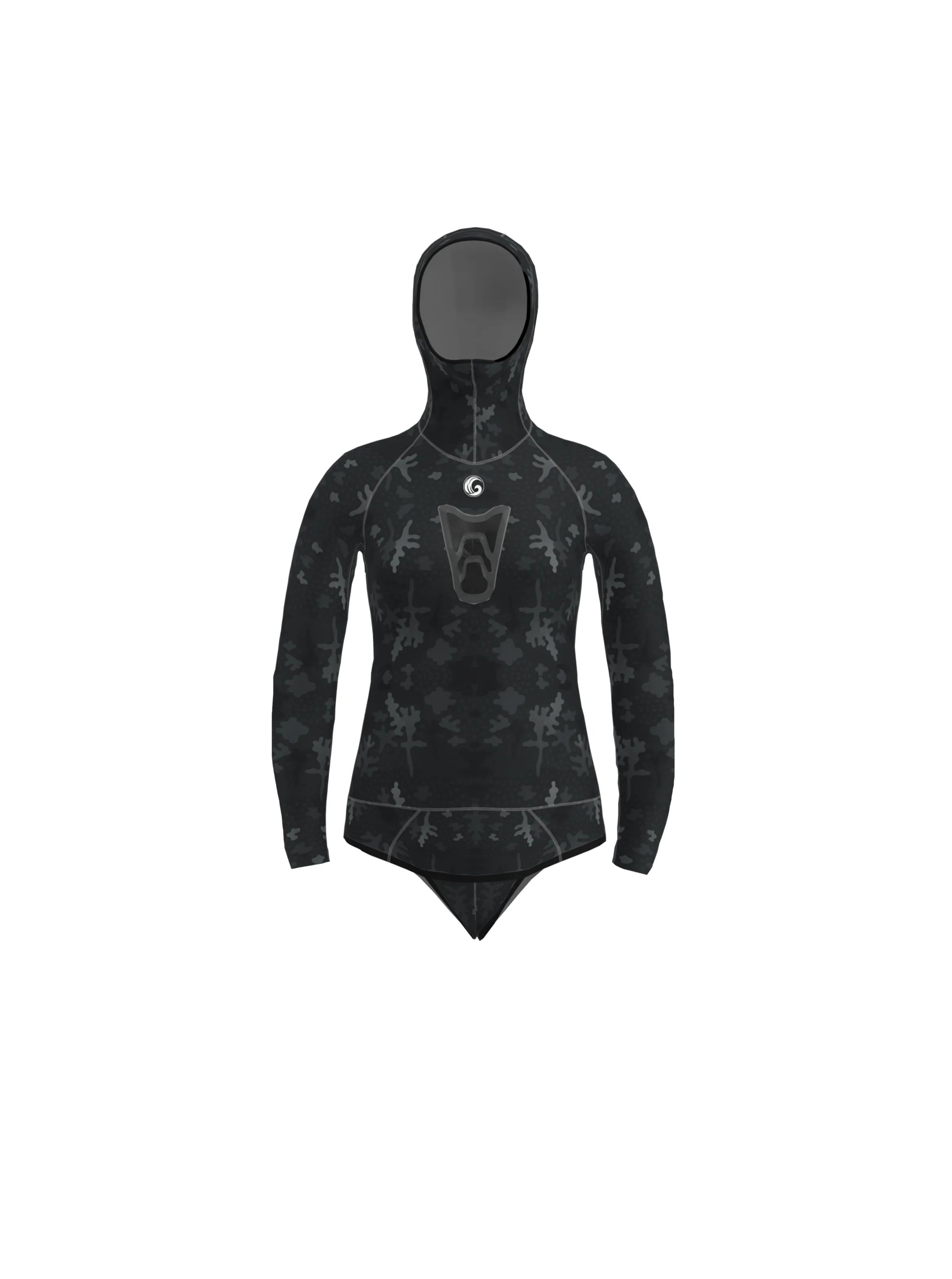 Women's Spearfishing Wetsuit Top - Stealth