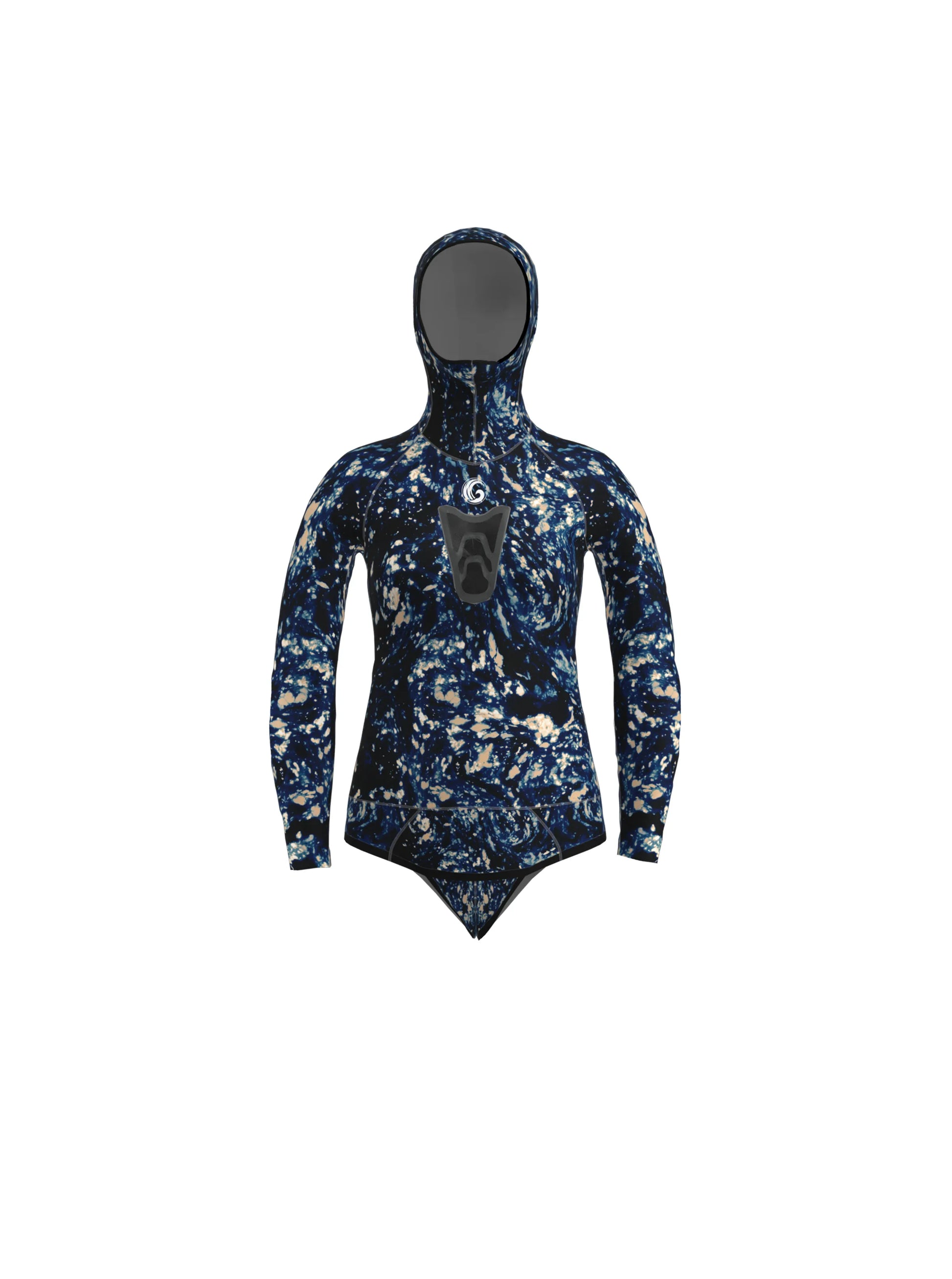 Women's Spearfishing Wetsuit Top- Tide Wash