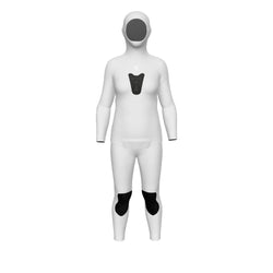 Women's Two Piece Spearfishing Wetsuit Two-Piece with Chest Loading Pad - Stealth