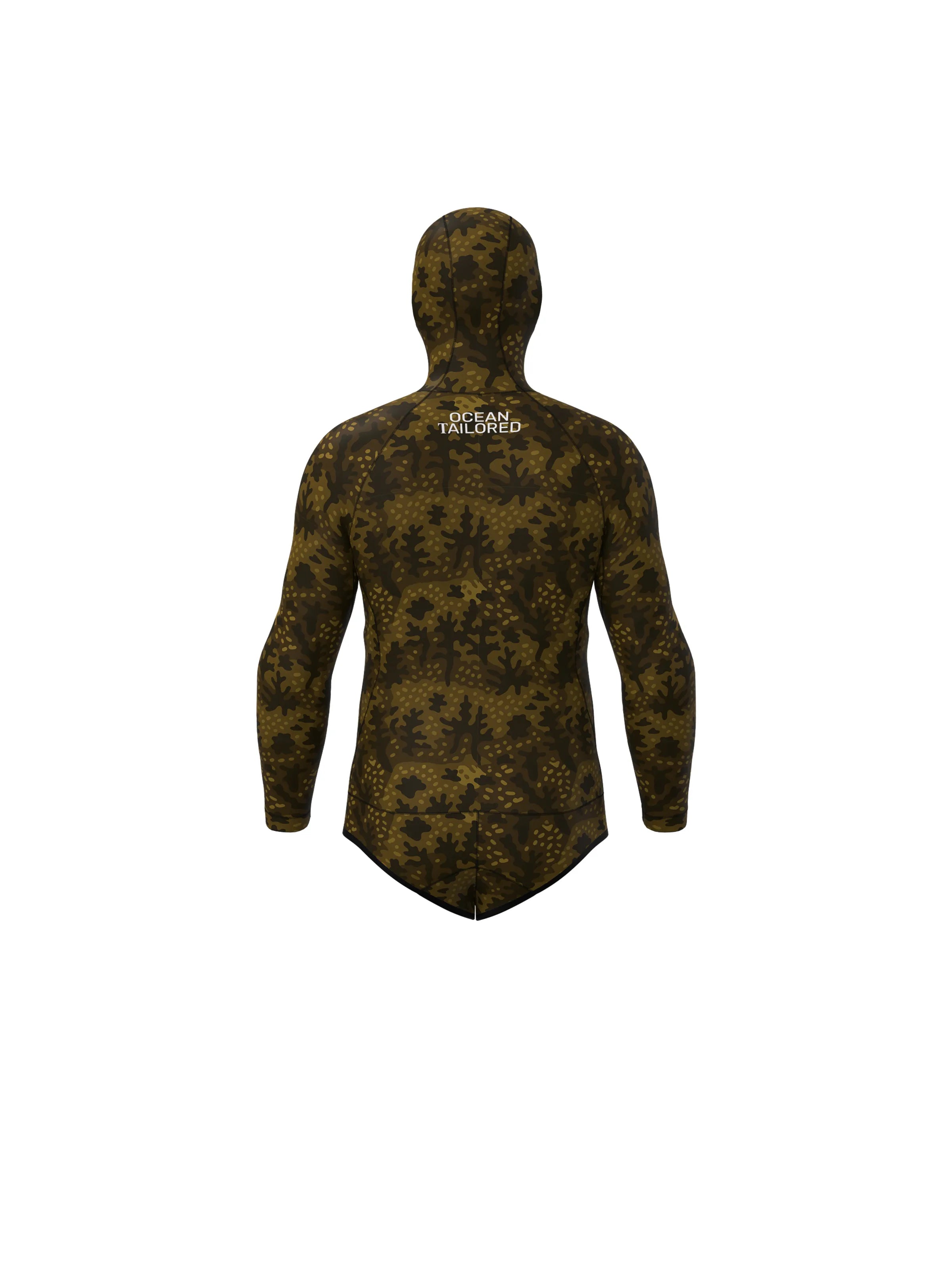 Men’s Freediving Wetsuit Top - Rock Moss