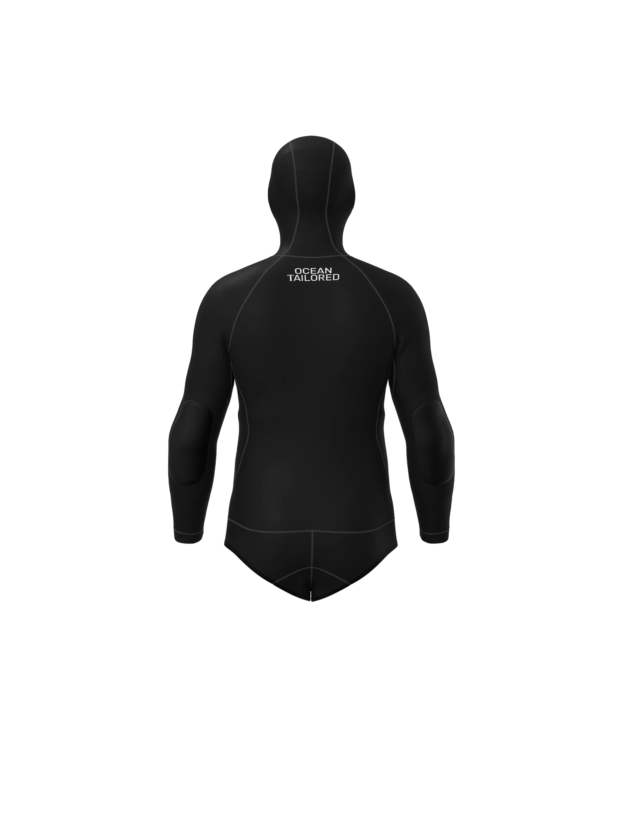 Men's Spearfishing Wetsuit Top - Black