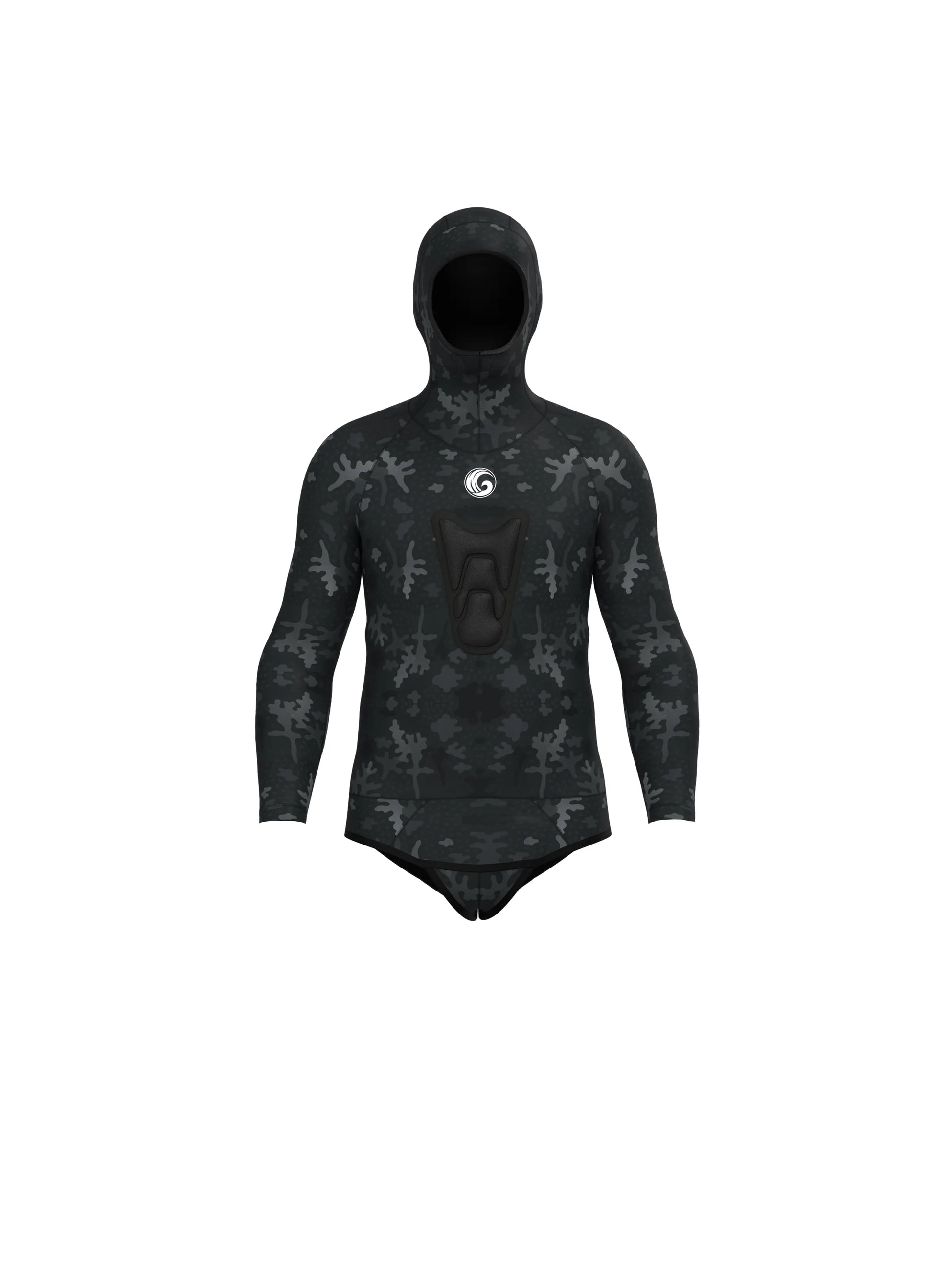 Men's Spearfishing Wetsuit Top - Stealth
