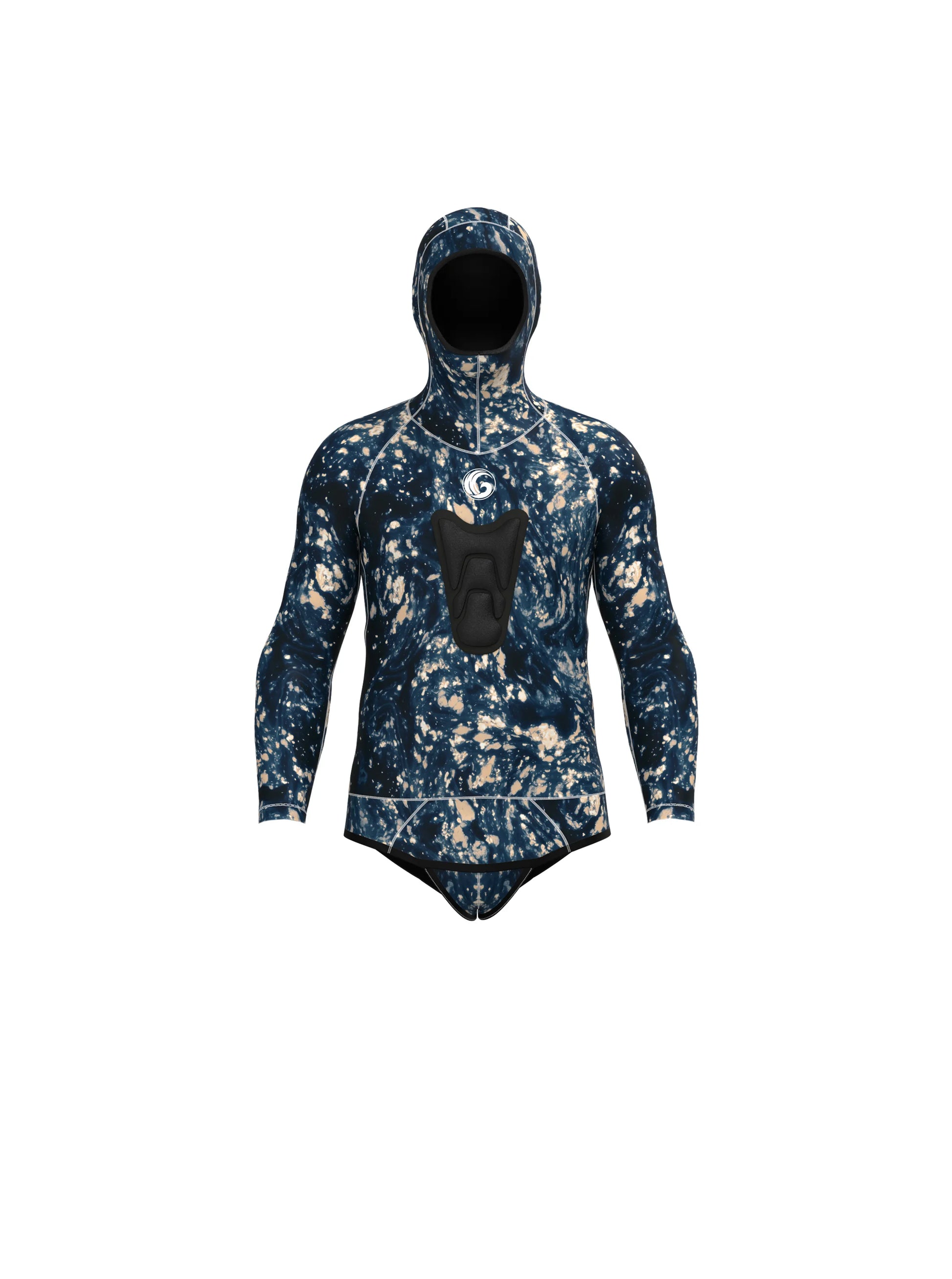 Men's Spearfishing Wetsuit Top - Tide Wash