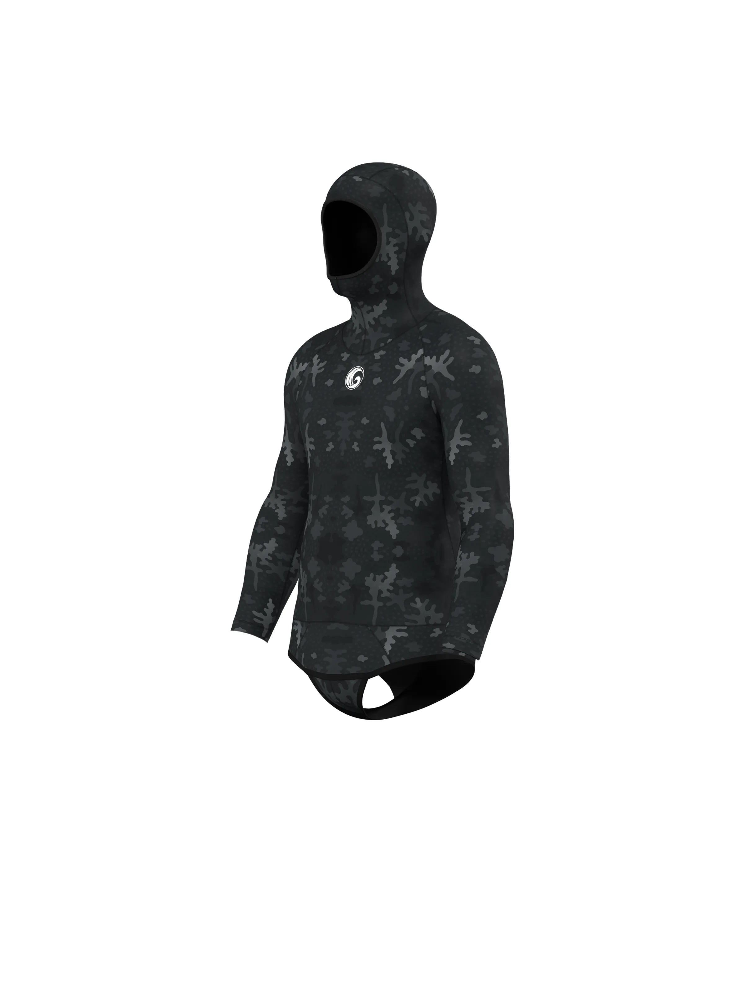 Men’s Freediving Wetsuit Top - Stealth