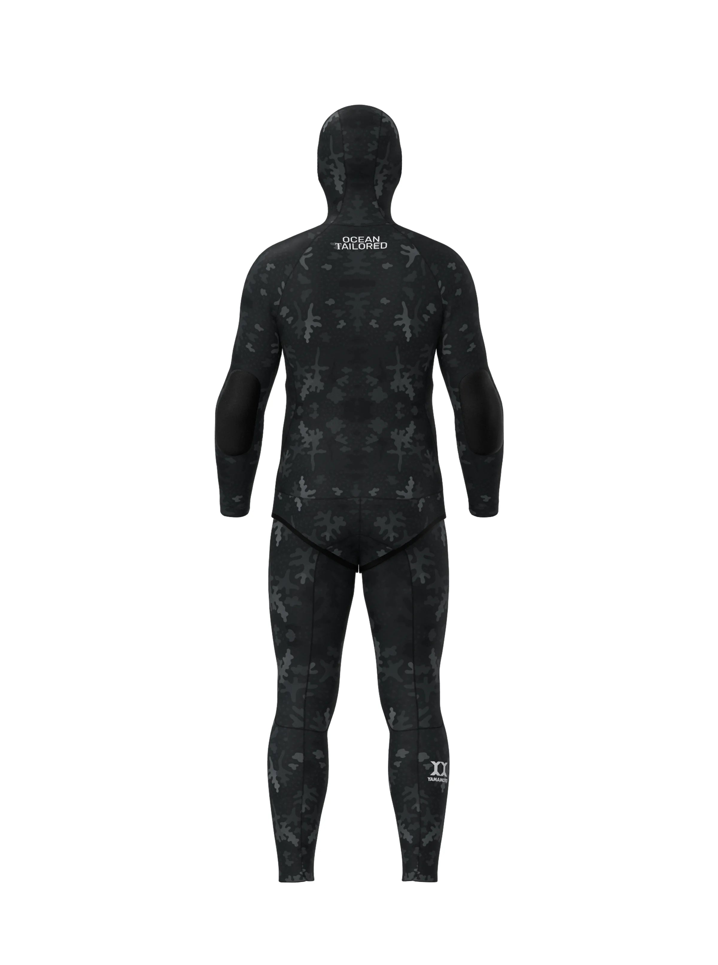 Men's Two Piece Spearfishing Wetsuit with Chest Loading Pad – Stealth