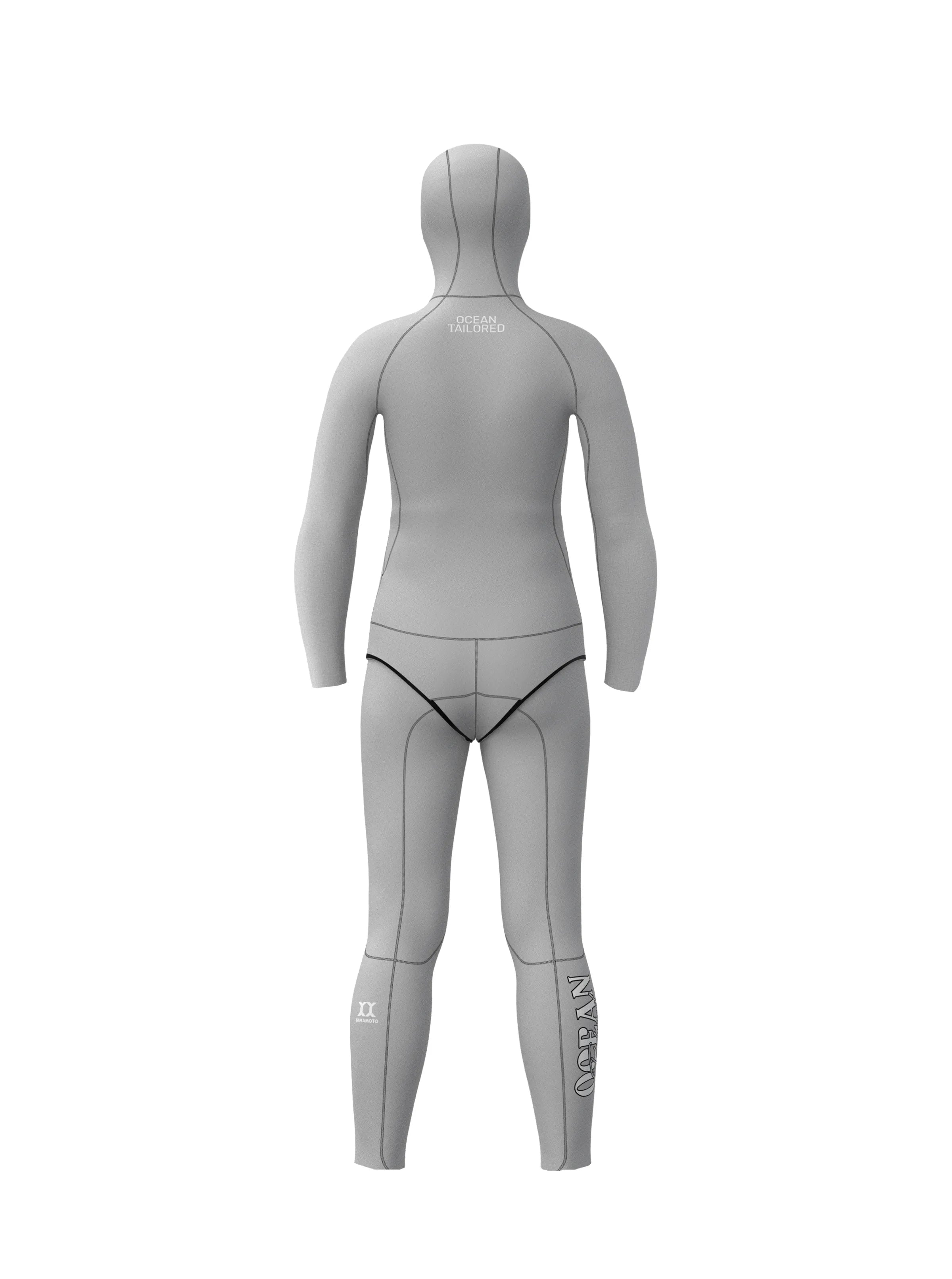Women's Two Piece Freediving Wetsuit  - Solid Colors